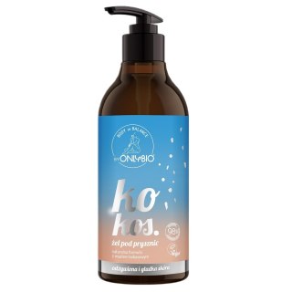 OnlyBio Body In Balance żel pod prysznic Kokos 400ml