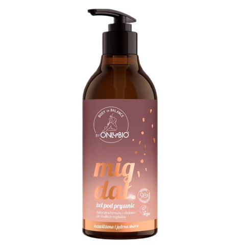 OnlyBio Body in Balance żel pod prysznic Migdał 400ml OnlyBio Body in Balance żel pod prysznic Migdał 400ml