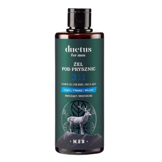 Duetus For Men nawilżający żel pod prysznic 3w1 300ml
