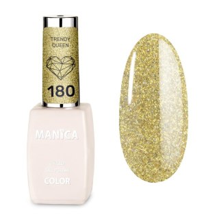 Manica Lakier hybrydowy LED/UV 10ml - Trendy Queen - 180