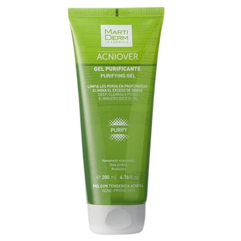 Martiderm Acniover Purifying Gel żel do mycia twarzy 200ml Martiderm Acniover Purifying Gel żel do mycia twarzy 200ml