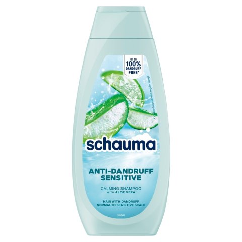 Schauma Anti-Dandruff Sensitive szampon łagodzący z aloesem 400ml Schauma Anti-Dandruff Sensitive szampon łagodzący z aloesem 400ml