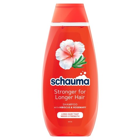 Schauma Stronger for Longer Hair szampon z hibiskusem i rozmarynem 400ml Schauma Stronger for Longer Hair szampon z hibiskusem i rozmarynem 400ml