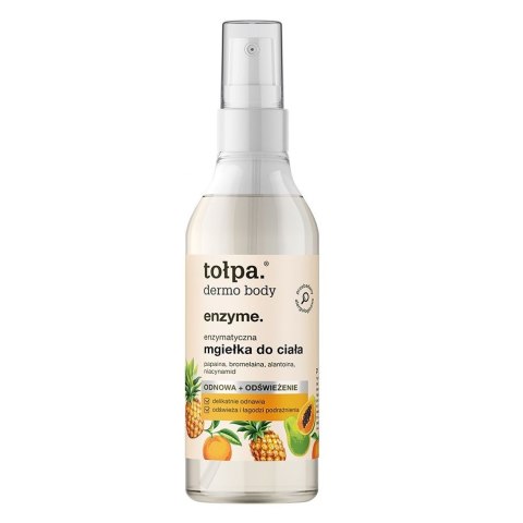 Tołpa Dermo Body Enzyme enzymatyczna mgiełka do ciała 195ml Tołpa Dermo Body Enzyme enzymatyczna mgiełka do ciała 195ml