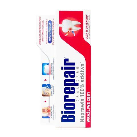 Biorepair Wrażliwe Zęby pasta do zębów 75ml Biorepair Wrażliwe Zęby pasta do zębów 75ml