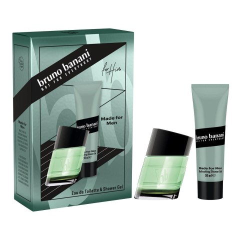Bruno Banani Made for Men zestaw woda toaletowa spray 30ml + żel pod prysznic 50ml Bruno Banani Made for Men zestaw woda toaletowa spray 30ml + żel pod prysznic 50ml
