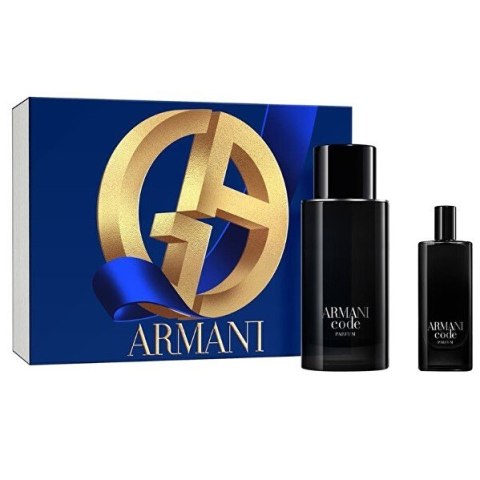 Giorgio Armani Armani Code Pour Homme zestaw woda toaletowa spray 125ml + woda toaletowa spray 15ml Giorgio Armani Armani Code Pour Homme zestaw woda toaletowa spray 125ml + woda toaletowa spray 15ml