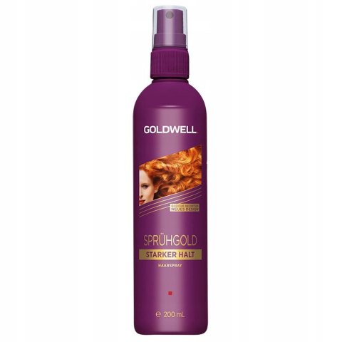 Goldwell Spruhgold Hairspray nabłyszczający lakier do włosów 200ml Goldwell Spruhgold Hairspray nabłyszczający lakier do włosów 200ml