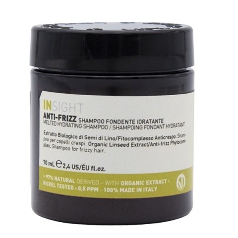 INSIGHT Anti-Frizz skoncentrowany szampon do włosów puszących się 70ml INSIGHT Anti-Frizz skoncentrowany szampon do włosów puszących się 70ml