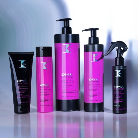 K-Time Color Code Ochronny Szampon Rozświetlający do Włosów Farbowanych 1000ml K-Time Color Code Ochronny Szampon Rozświetlający do Włosów Farbowanych 1000ml