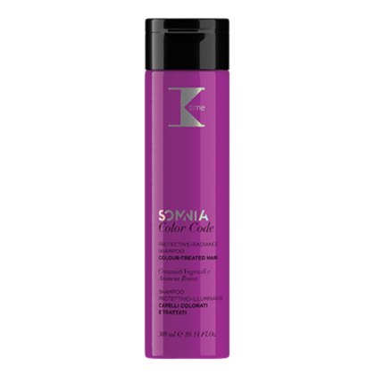 K-Time Color Code Ochronny Szampon Rozświetlający do Włosów Farbowanych 300ml