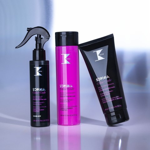 K-Time Color Code Ochronny Szampon Rozświetlający do Włosów Farbowanych 300ml K-Time Color Code Ochronny Szampon Rozświetlający do Włosów Farbowanych 300ml