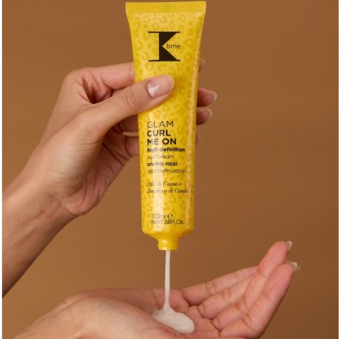 K-Time Glam Curl Me On Krem do Stylizacji Włosów Kręconych Nowej Generacji 100ml K-Time Glam Curl Me On Krem do Stylizacji Włosów Kręconych Nowej Generacji 100ml
