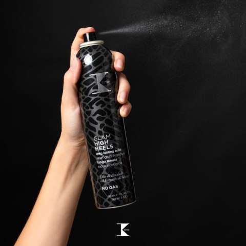 K-Time Glam High Heels Ekologiczny Długo Utrwalający Lakier bez Gazu 300ml K-Time Glam High Heels Ekologiczny Długo Utrwalający Lakier bez Gazu 300ml