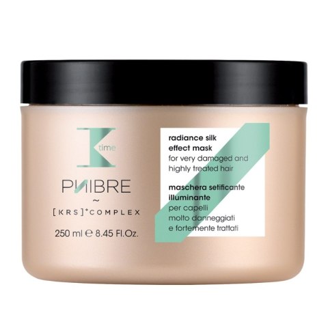 K-Time Phibre Jedwabista Maska Rozświetlająca do Włosów Zniszczonych 250ml K-Time Phibre Jedwabista Maska Rozświetlająca do Włosów Zniszczonych 250ml