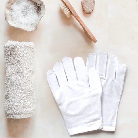 Killys bawełniane rękawiczki do parafiny i pielęgnacji dłoni, cotton gloves 2szt
