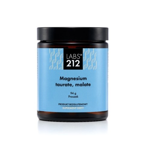 LABS212 Magnesium Taurate Malate suplement diety w proszku 94g LABS212 Magnesium Taurate Malate suplement diety w proszku 94g
