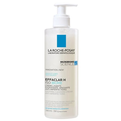 La Roche Posay Effaclar H Iso-Biome krem myjący przeciw niedoskonałościom 390ml La Roche Posay Effaclar H Iso-Biome krem myjący przeciw niedoskonałościom 390ml