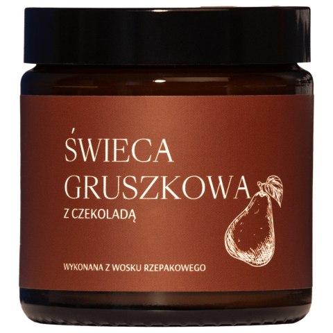Mglife Świeca gruszkowa z czekoladą 120ml Mglife Świeca gruszkowa z czekoladą 120ml