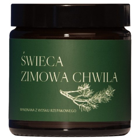 Mglife Świeca rzepakowa Zimowa Chwila 120ml Mglife Świeca rzepakowa Zimowa Chwila 120ml