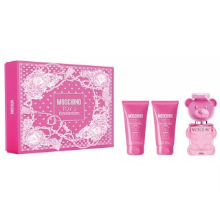 Moschino Toy 2 Bubble Gum zestaw woda toaletowa spray 50ml + żel pod prysznic 50ml + balsam do ciała 50ml
