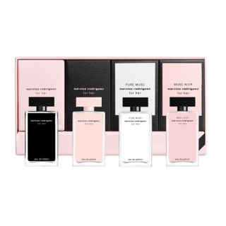 Narciso Rodriguez For Her Exclusive Collector zestaw miniatur zapachów 4x7.5ml