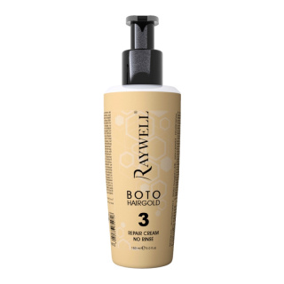 Raywell Hairgold Krem kuracja bez spłukiwania rekonstrukcja włosów 150