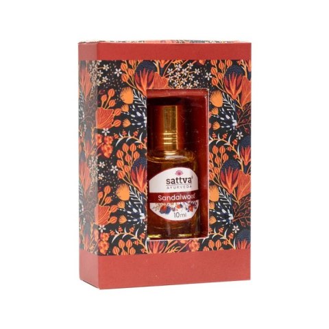 Sattva Indyjskie perfumy w olejku Drzewo Sandałowe 10ml Sattva Indyjskie perfumy w olejku Drzewo Sandałowe 10ml