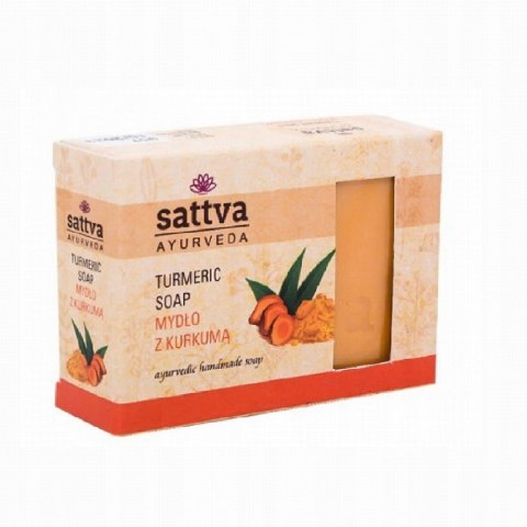 Sattva Mydło handmade z kurkumą 125g Sattva Mydło handmade z kurkumą 125g