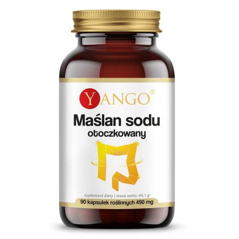 Yango Maślan sodu otoczkowany suplement diety 90 kapsułek Yango Maślan sodu otoczkowany suplement diety 90 kapsułek