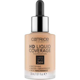 Catrice HD Liquid Coverage Foundation 24H matujący podkład do twarzy 042 Sandy Rose 30ml
