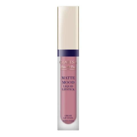 Claresa Matte Mood Liquid Lipstick matowa pomadka w płynie 03 Calm 7ml Claresa Matte Mood Liquid Lipstick matowa pomadka w płynie 03 Calm 7ml