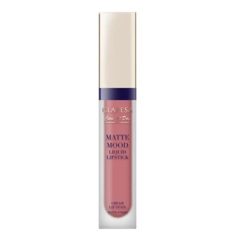 Claresa Matte Mood Liquid Lipstick matowa pomadka w płynie 04 Overjoy 7ml Claresa Matte Mood Liquid Lipstick matowa pomadka w płynie 04 Overjoy 7ml