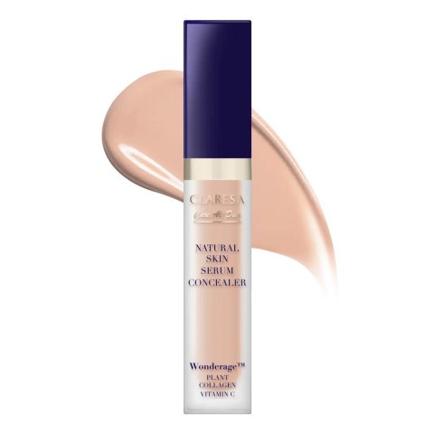 Claresa Natural Skin Serum Concealer korektor-serum z naturalnym wykończeniem 1N Light Neutral 7ml