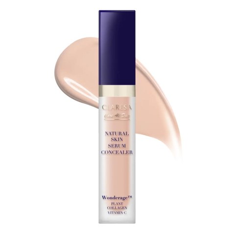 Claresa Natural Skin Serum Concealer korektor-serum z naturalnym wykończeniem 1P Peach 7ml Claresa Natural Skin Serum Concealer korektor-serum z naturalnym wykończeniem 1P Peach 7ml