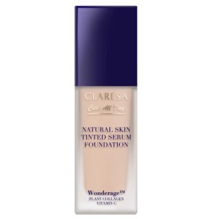 Claresa Natural Skin Tinted Serum Foundation podkład-serum z naturalnym wykończeniem 1C Light Cool 32ml