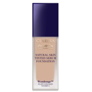 Claresa Natural Skin Tinted Serum Foundation podkład-serum z naturalnym wykończeniem 2N Medium Neutral 32ml