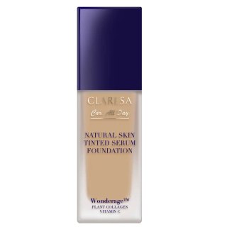 Claresa Natural Skin Tinted Serum Foundation podkład-serum z naturalnym wykończeniem 2WO Medium Olive 32ml