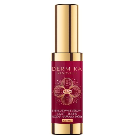 Dermika Renovelle ekskluzywne serum multi-eliksir nocna naprawa skóry 50ml Dermika Renovelle ekskluzywne serum multi-eliksir nocna naprawa skóry 50ml