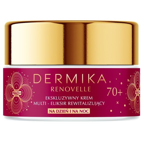 Dermika Renovelle ekskluzywny krem multi - eliksir rewitalizujący 70+ 50ml Dermika Renovelle ekskluzywny krem multi - eliksir rewitalizujący 70+ 50ml