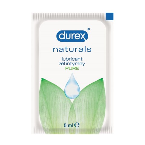Durex Naturals Pure żel intymny lubrykant 100% naturalny z prebiotykami saszetka 5ml Durex Naturals Pure żel intymny lubrykant 100% naturalny z prebiotykami saszetka 5ml