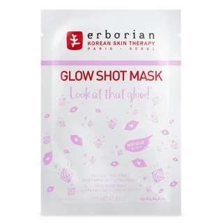 Erborian Glow Shot Mask rozświetlająca maseczka w płachcie 15g