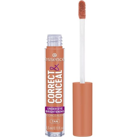 Essence Correct & Conceal rozjaśniający korektor pod oczy 30 Tan 3.5ml Essence Correct & Conceal rozjaśniający korektor pod oczy 30 Tan 3.5ml