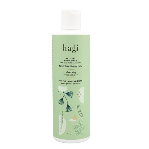 Hagi Naturalny żel do mycia ciała Boso Po Mchu 300ml Hagi Naturalny żel do mycia ciała Boso Po Mchu 300ml