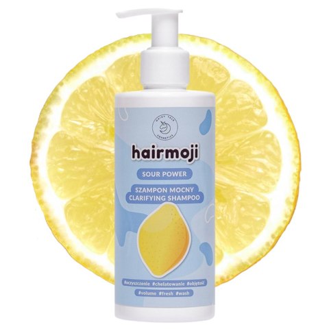 Hairy Tale HairMoji Sour Power Mocny Szampon Oczyszczający 240ml Hairy Tale HairMoji Sour Power Mocny Szampon Oczyszczający 240ml