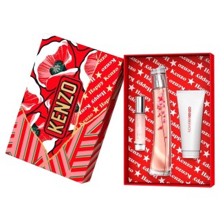 Kenzo Flower Ikebana by Kenzo zestaw woda perfumowana spray 75ml + balsam do ciała 75ml + woda perfumowana spray 10ml