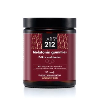 LABS212 Melatonin żelki z melatoniną suplement diety 30szt