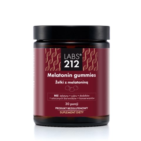 LABS212 Melatonin żelki z melatoniną suplement diety 30szt LABS212 Melatonin żelki z melatoniną suplement diety 30szt