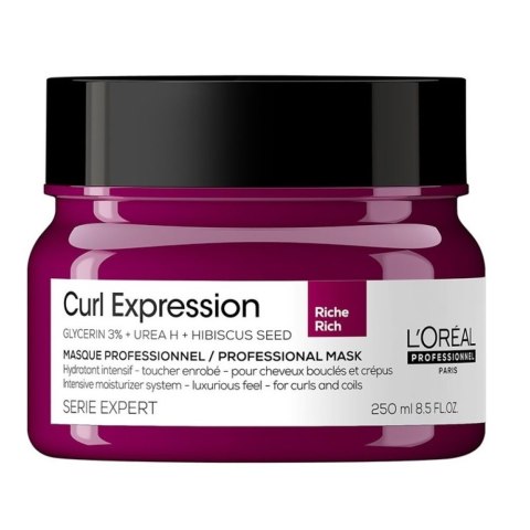L'Oreal Professionnel Serie Expert Curl Expression intensywnie nawilżająca bogata maska do włosów kręconych 250ml L'Oreal Professionnel Serie Expert Curl Expression intensywnie nawilżająca bogata maska do włosów kręconych 250ml