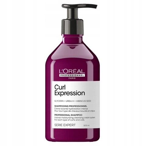 L'Oreal Professionnel Serie Expert Curl Expression kremowy szampon intensywnie nawilżający do włosów kręconych 500ml L'Oreal Professionnel Serie Expert Curl Expression kremowy szampon intensywnie nawilżający do włosów kręconych 500ml